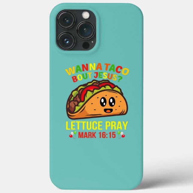 Wanna Taco Bout Jesus Cinco De Mayo Pun Women Men (Baksida)