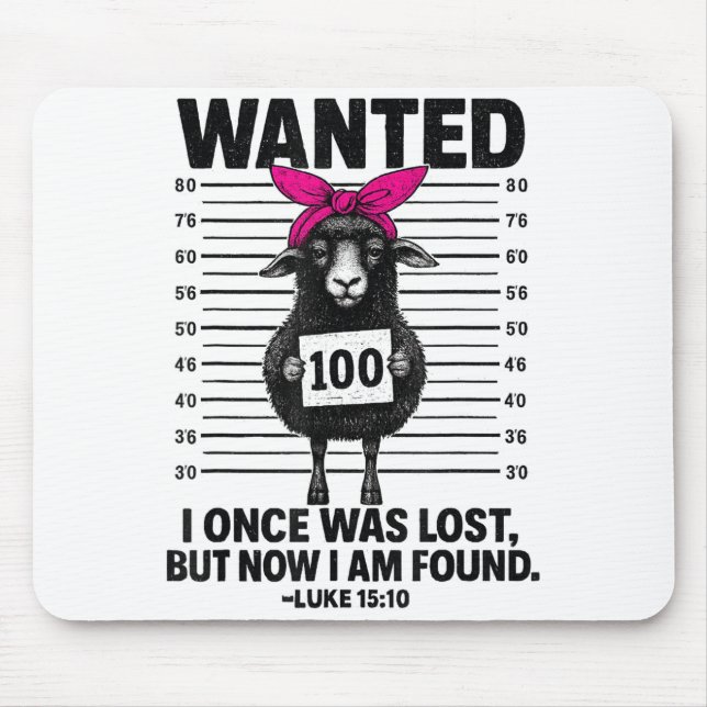 Wanted I Once Was Lost Funny Sheep Quotes Jesus Ch Musmatta (Framsidan)