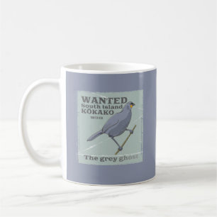 Wanted South Island Kokako Kaffemugg