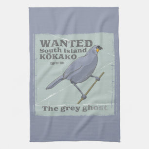 Wanted South Island Kokako Kökshandduk