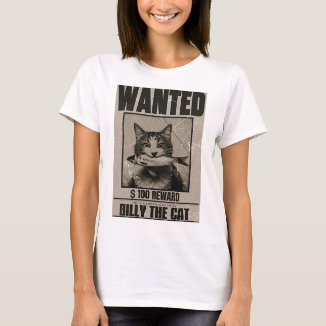 WANTED!  T SHIRT (Framsida)