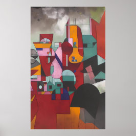 Wantok vid Civilisationernas Dusk - Ken Gage Art Poster