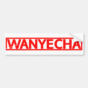Wanyecha Frimärke Bildekal
