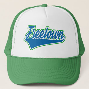 WAout Arts Freeetown Sierra Leone Flagga Färger Keps