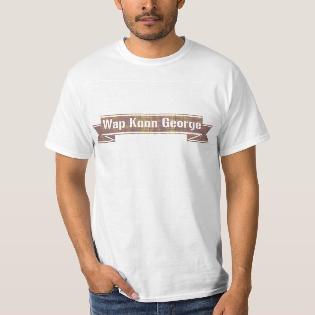 Wap Konn George haitierT-tröja T-shirt (Framsida)