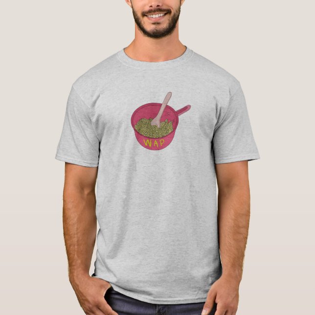 WAP Macaroni i en kruka T Shirt (Framsida)