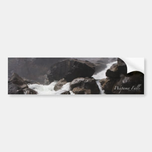 Wapama Falls Bumper Sticker Bildekal