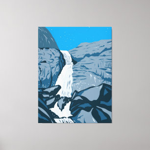 Wapama Falls Canvastryck