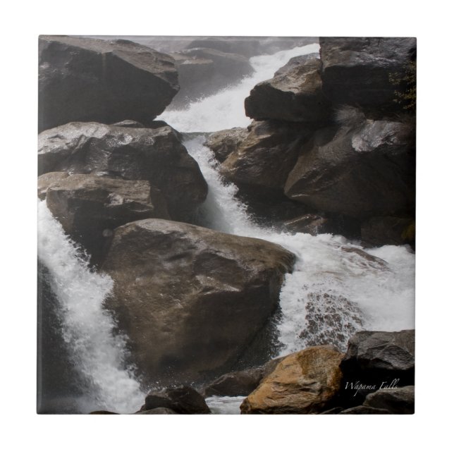 Wapama Falls Kakelplatta (Framsidan)
