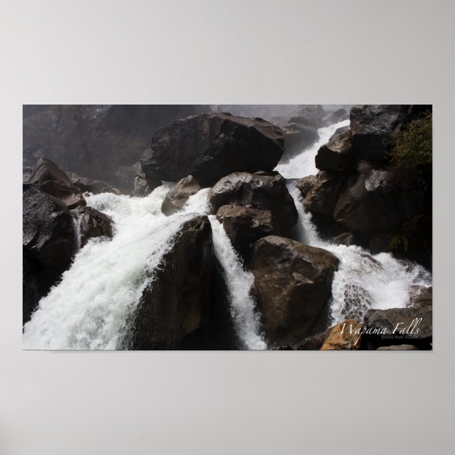 Wapama Falls Poster (Framsidan)
