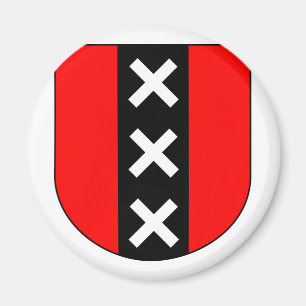 Wapen Amsterdam, Nederländerna Magnet