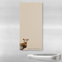Wapiti Lady - Magnetic Notepad