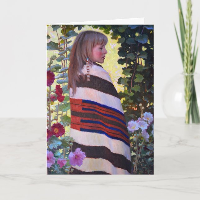 Wapiya Winyan Greeting Card Kort (Framsida)