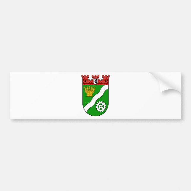 Wappen Berlin Marzahn-Hellersdorf Bildekal (Framsidan)