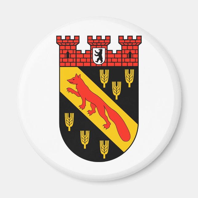 Wappen Berlin-Reinickendorf Magnet (Framsidan)