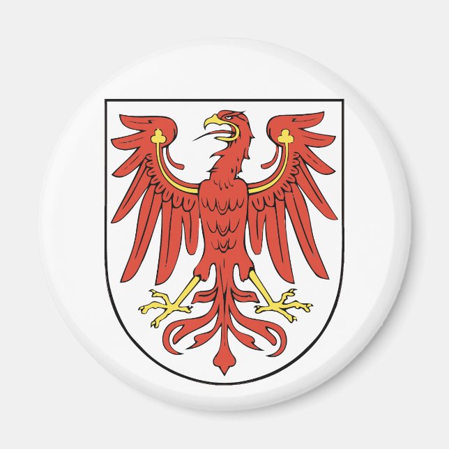 Wappen Brandenburg Magnet (Framsidan)