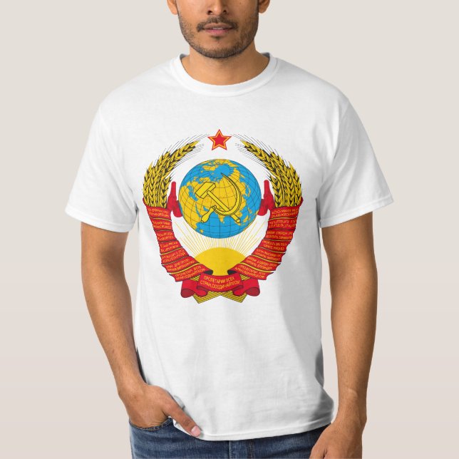 Wappen der UdSSR CCCP Tee Shirt (Framsida)