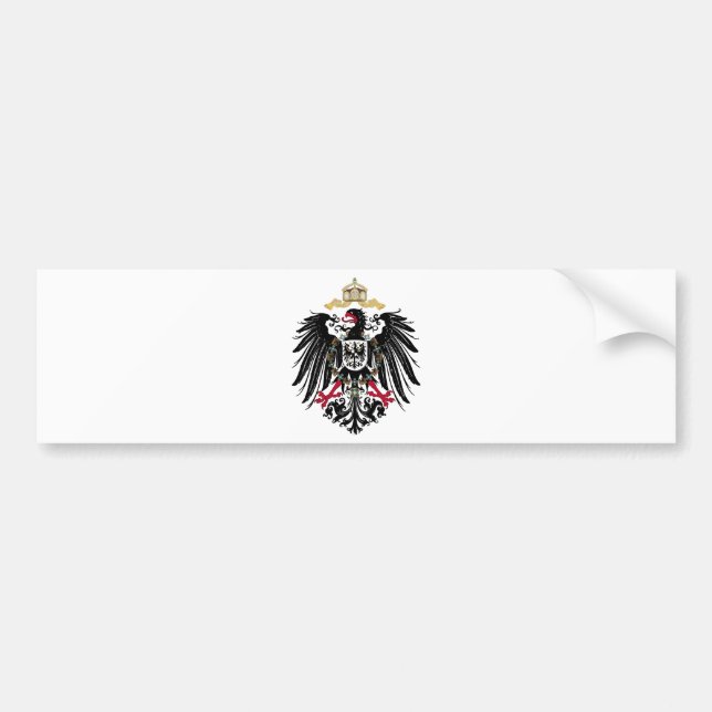 Wappen Deutsches Reich 1889 Reichsadler Bildekal (Framsidan)