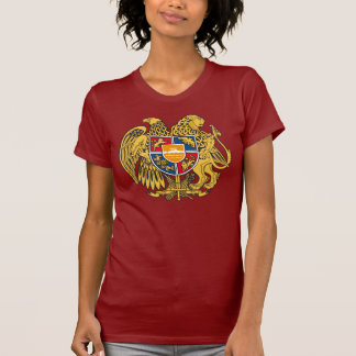 Wappen Republic Armenia Armenien Frauen Shirt Tee Shirt