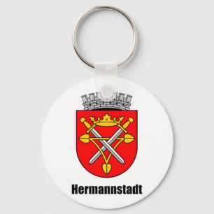 Wappen von Hermannstadt Nyckelring