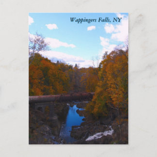 Wappingers Falls på hösten Vykort