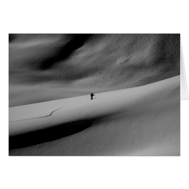 Wapta Icefield Hälsningskort (Framsidan Horizontal)