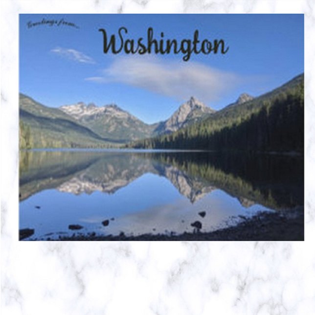 Waptus Sjö Washington Vykort (Skapare uppladdad)