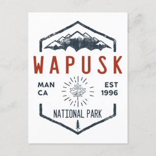 Wapusk National Park Canada Vintage Vykort