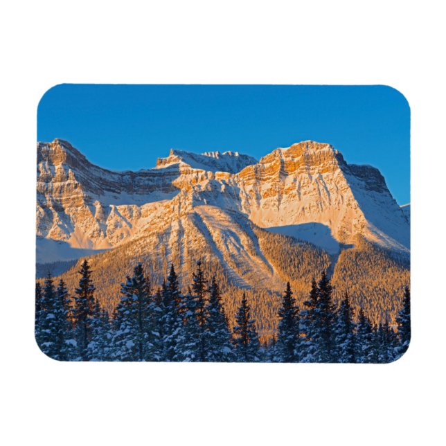 Waputik Range i kanadensiska Klippiga bergen Magnet (Horisontell)