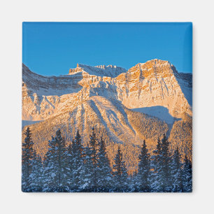 Waputik Range i kanadensiska Rocky mountains Magnet