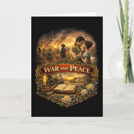 War and Peace Helgkort