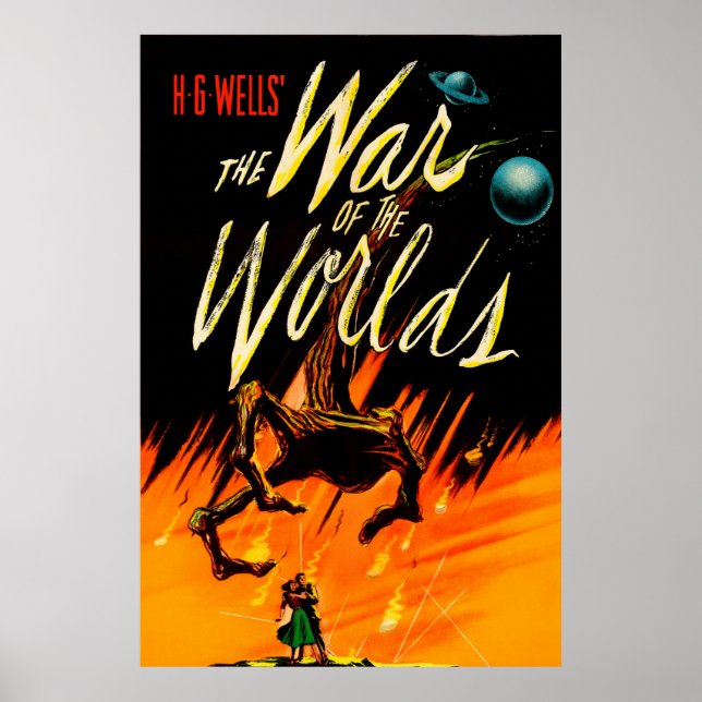 War of the Worlds 1953 Biooriginalversion Poster (Framsidan)