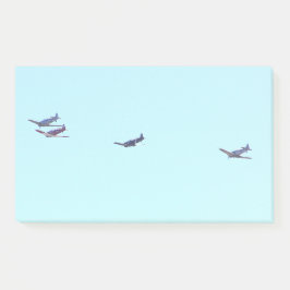 War Planes Post-it Block