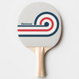 Warbird Curl-ränder med namn Pingisracket