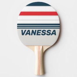 Warbird Horisontell Randning med Namn Pingisracket