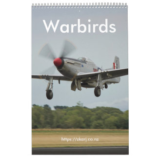 Warbird - ZK-ARJ (medium, 1 sida i månaden) Kalend Kalender