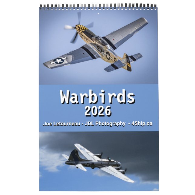 Warbirds Calendar 2026 Kalender (Omslag)