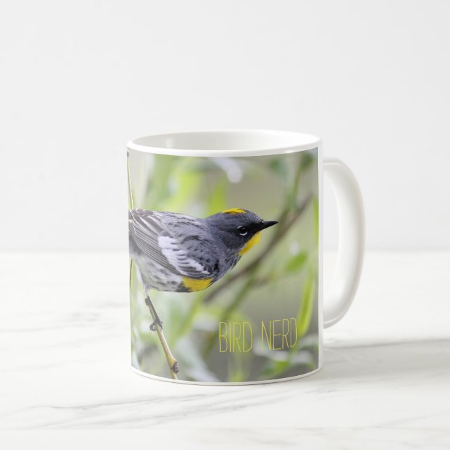 Warbler Bird Nerd Mugg (Framsida höger)