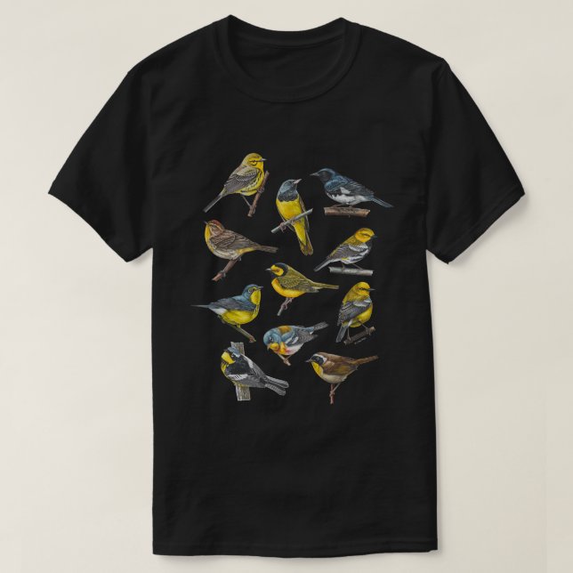 Warbler T-Shirt (Design framsida)