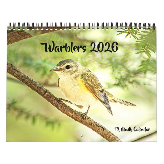 Warblers 12-månaderskalender 2026 kalender (Omslag)