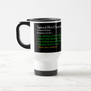 Warcraft för kryddad varm choklad themed mugg