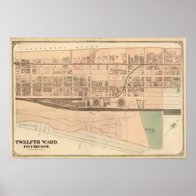 Ward 12 i Pittsburgh, Pennsyvania Poster (Framsidan)