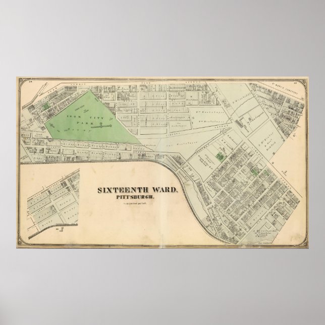 Ward 16 i Pittsburgh, Pennsyvania Poster (Framsidan)