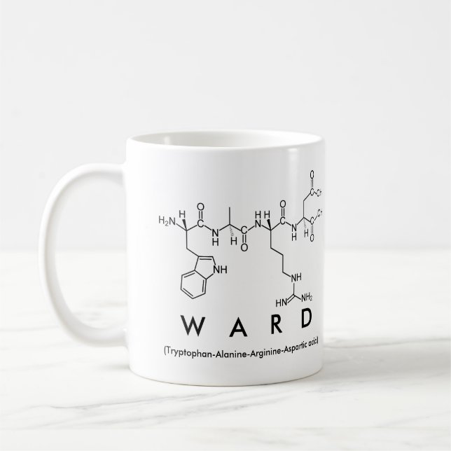 Ward peptide namn mugg (Vänster)