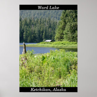 Ward Sjö i Ketchikan, Alaska Poster