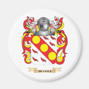 Wardle familjvapensköld (vapenskölden) magnet