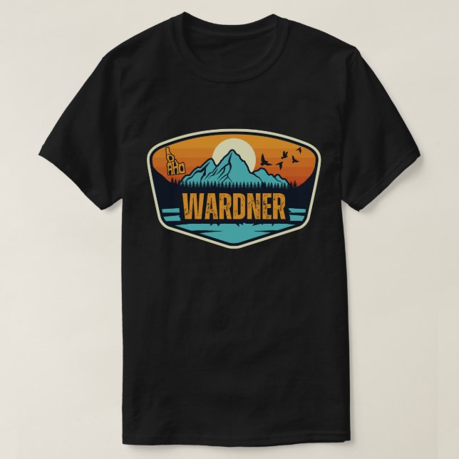 Wardner, Idaho T Shirt (Design framsida)