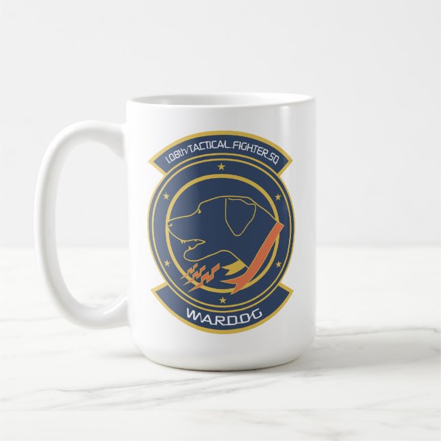 Wardog Squadron Kaffemugg (Vänster)