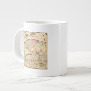 Wards 1819 i Pittsburgh, Pennsyvania Jumbo Mugg