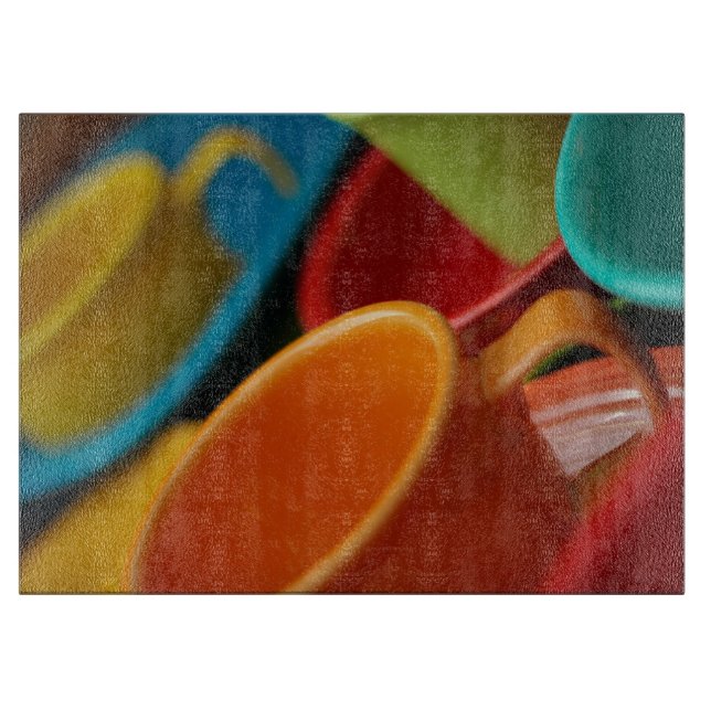 Ware för kök för Mång--färg Fiestaskärbräda (Framsidan)